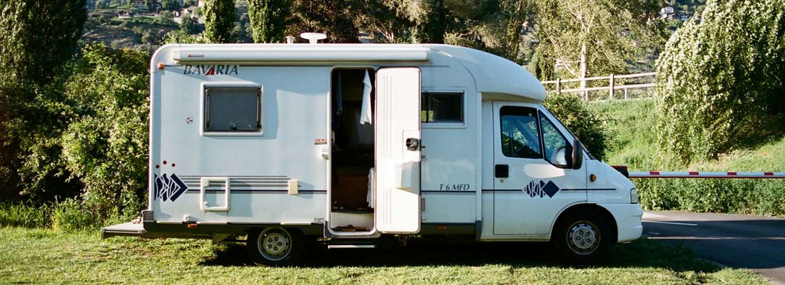 Motorhome Insurance parked